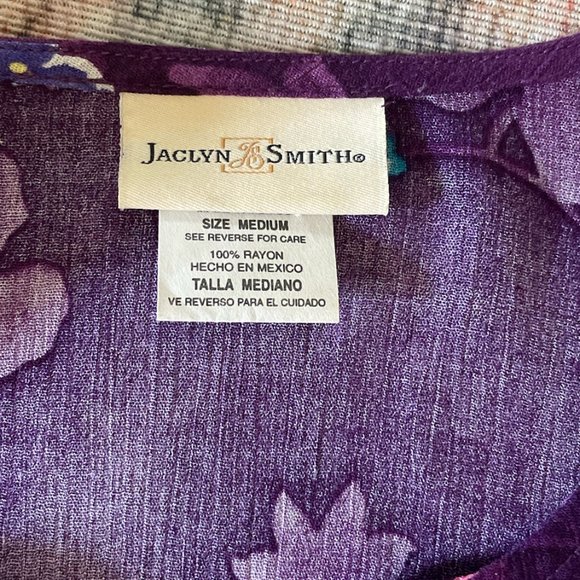 Floral Tie Back Button Down Chic Glam Antique Floral Flower Street Blouse - Picture 2 of 9